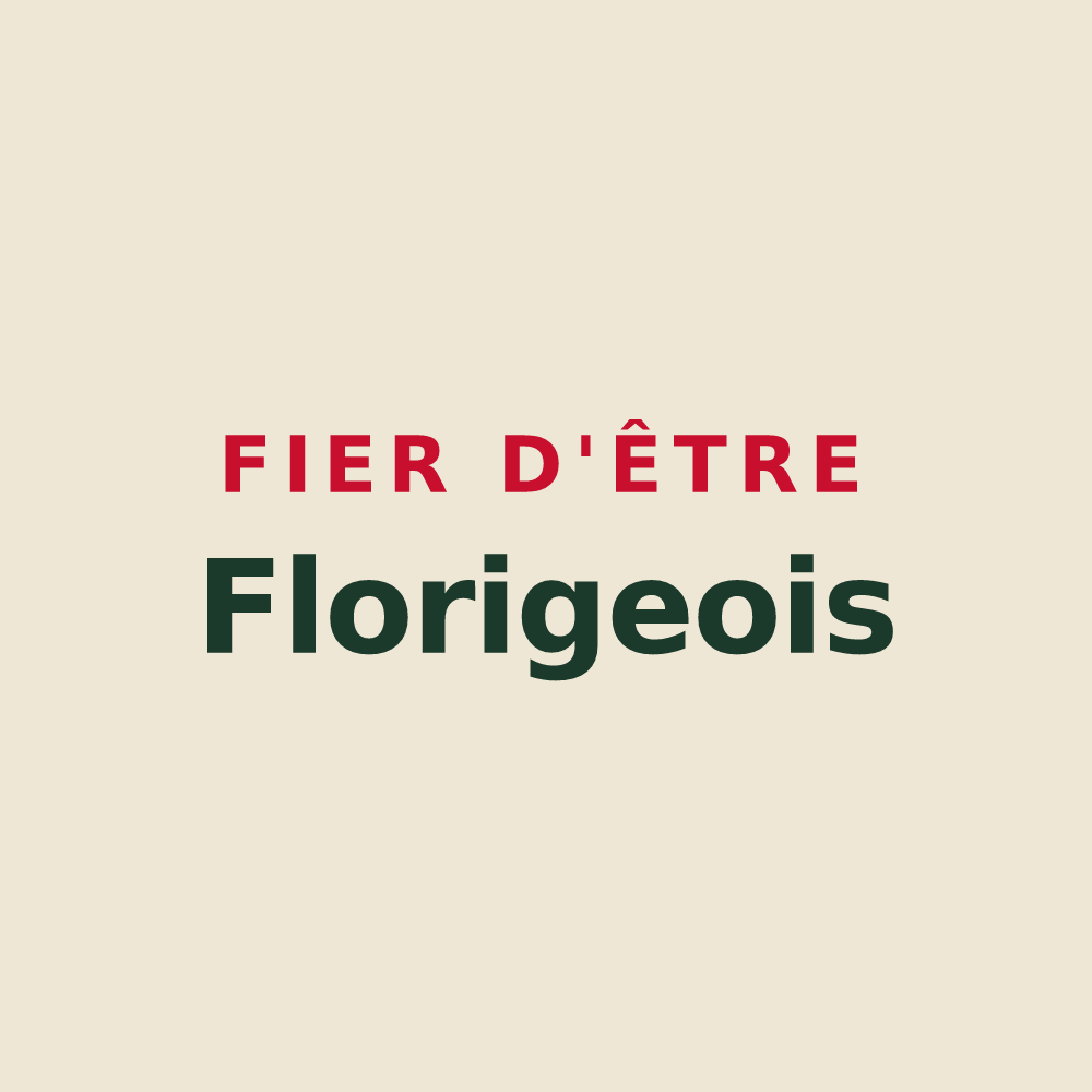 Tote bag « Fier d'être Florigeois » — design pour Flers-sur-Noye