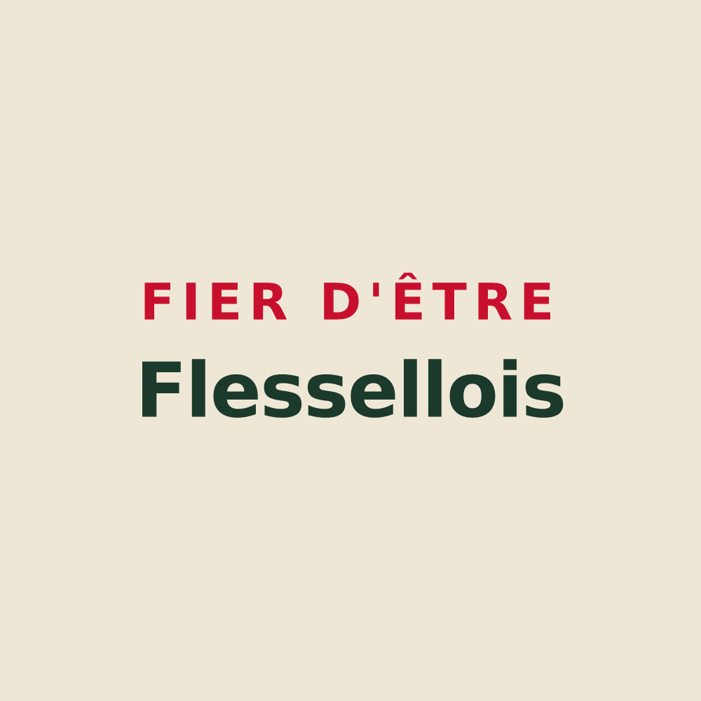 Tote bag « Fier d'être Flessellois » — design pour Flesselles