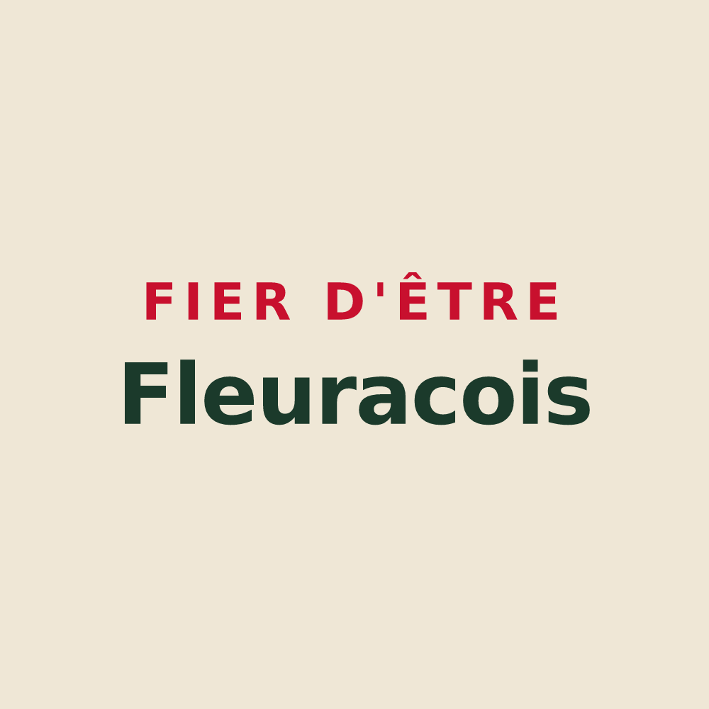 Tote bag « Fier d'être Fleuracois » — design pour Fleurac