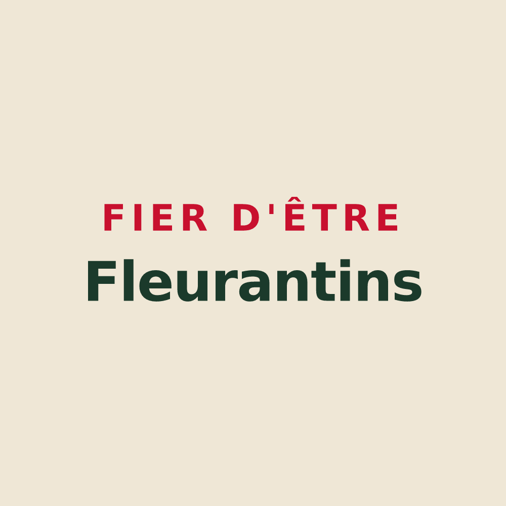 Tote bag « Fier d'être Fleurantins » — design pour Fleurance