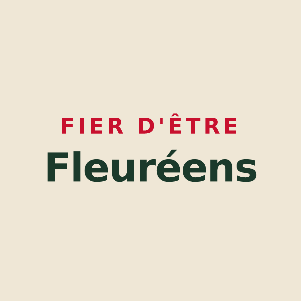 Tote bag « Fier d'être Fleuréens » — design pour Fleuré