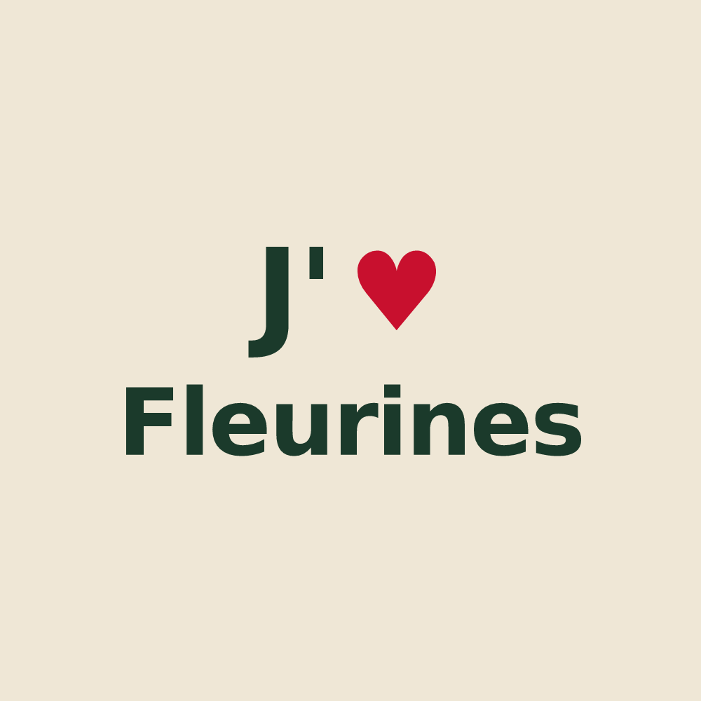 Tote bag personnalisé Fleurines — design J'aime Fleurines