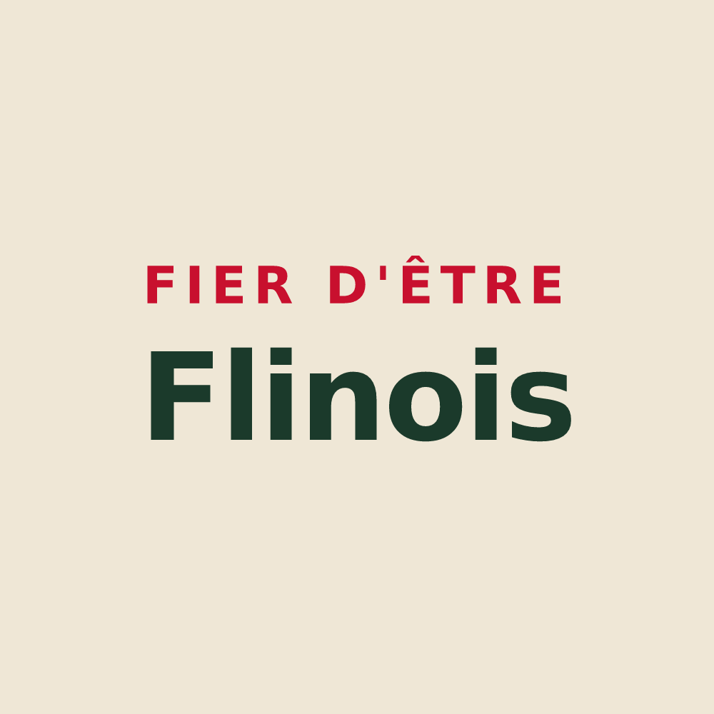 Tote bag « Fier d'être Flinois » — design pour Flins-sur-Seine