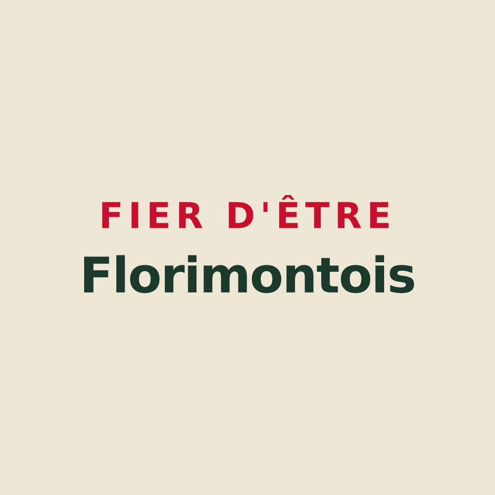 Tote bag « Fier d'être Florimontois » — design pour Florimont