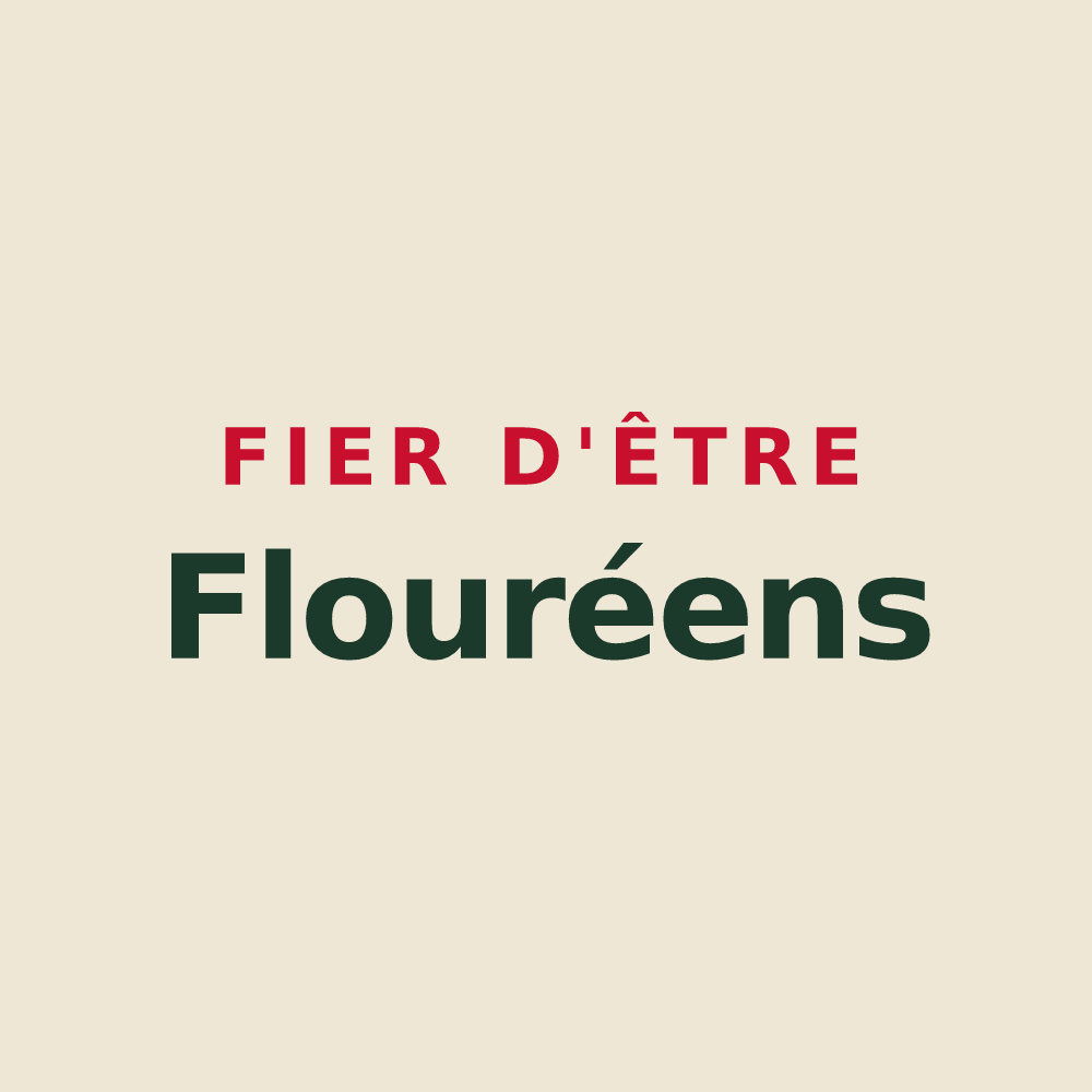 Tote bag « Fier d'être Flouréens » — design pour Floure