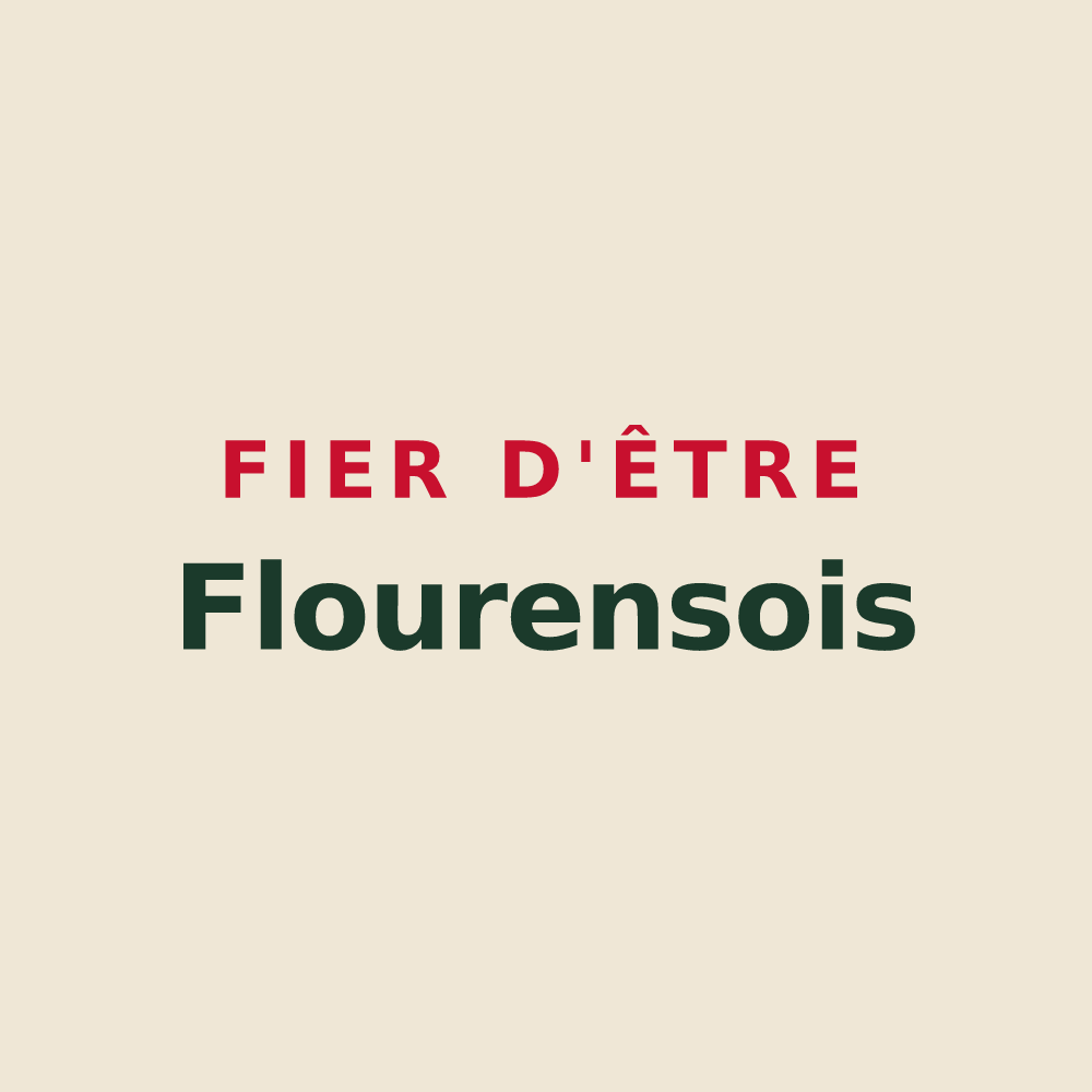 Tote bag « Fier d'être Flourensois » — design pour Flourens