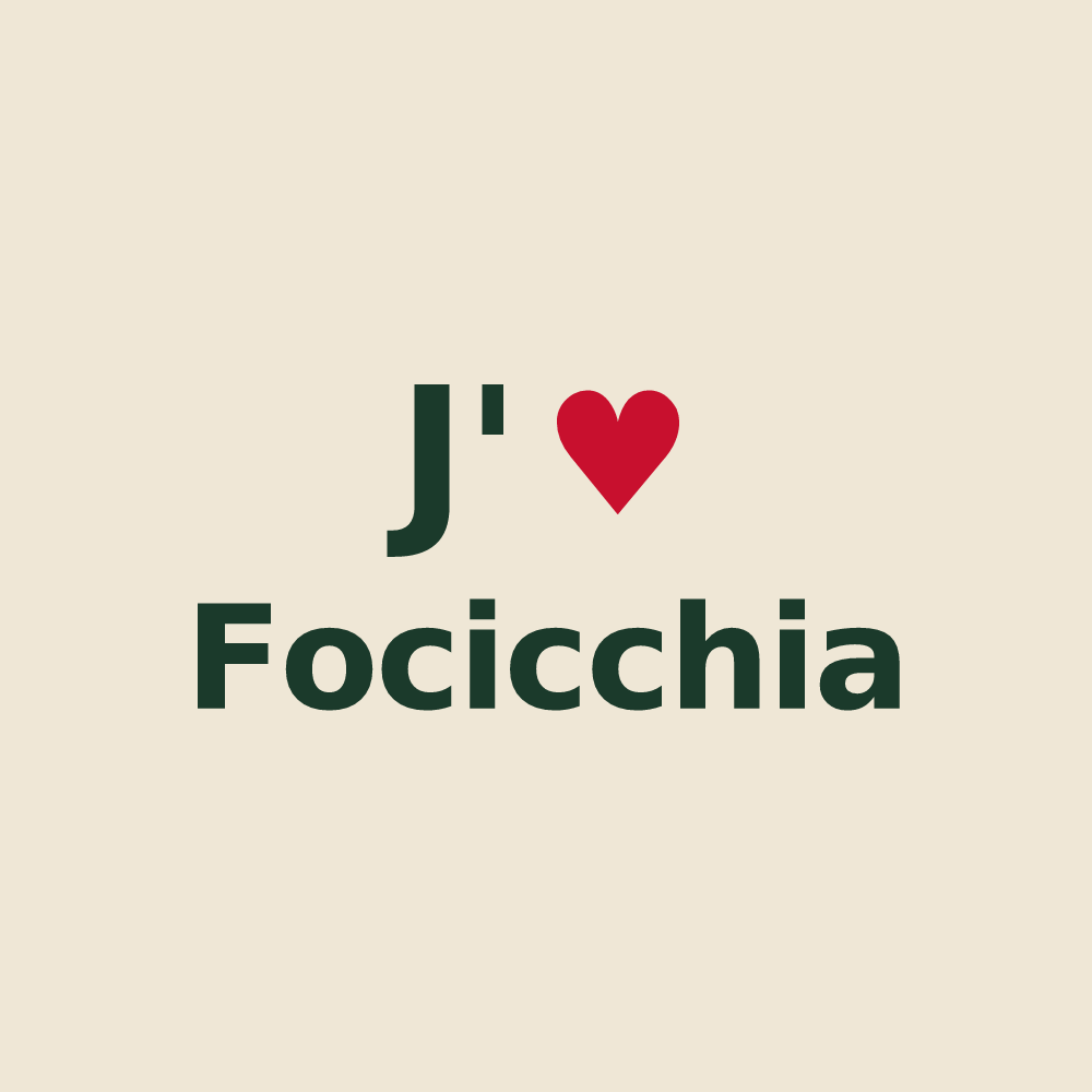 Tote bag personnalisé Focicchia — design J'aime Focicchia