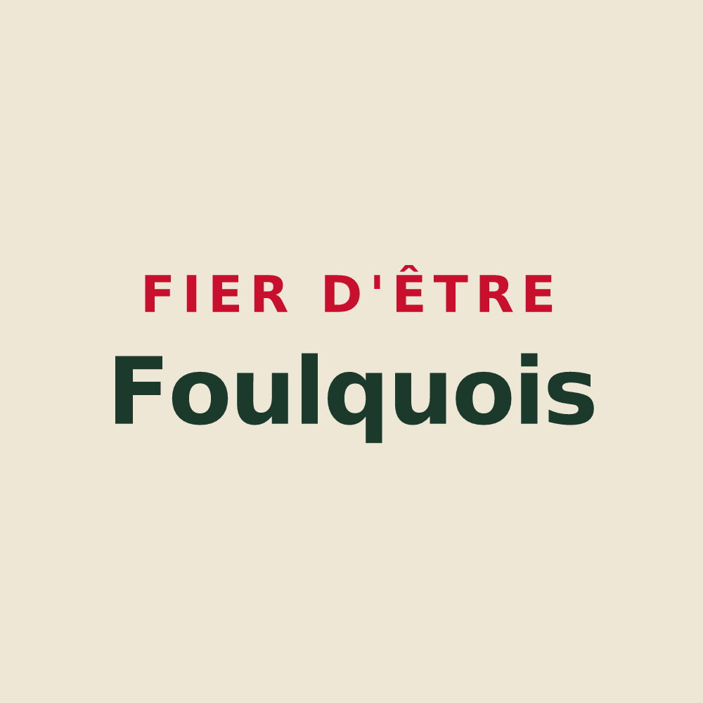 Tote bag « Fier d'être Foulquois » — design pour Foncquevillers