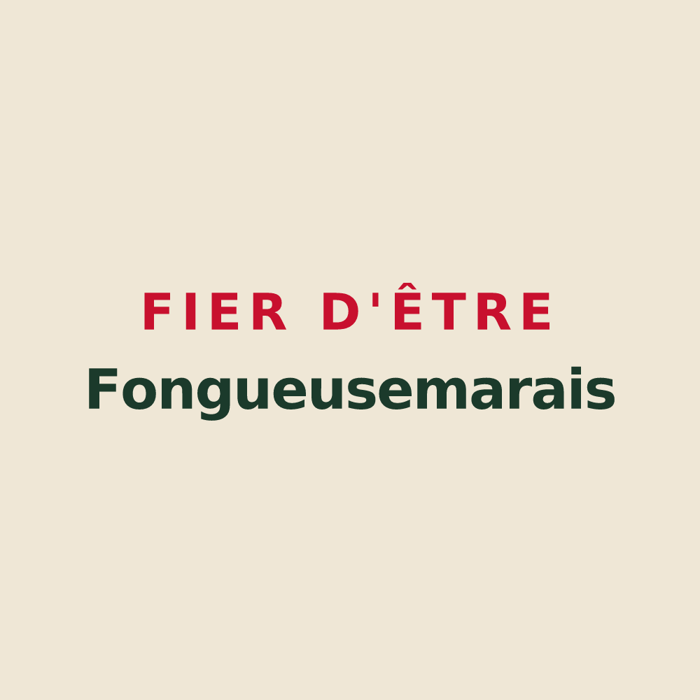 Tote bag « Fier d'être Fongueusemarais » — design pour Fongueusemare