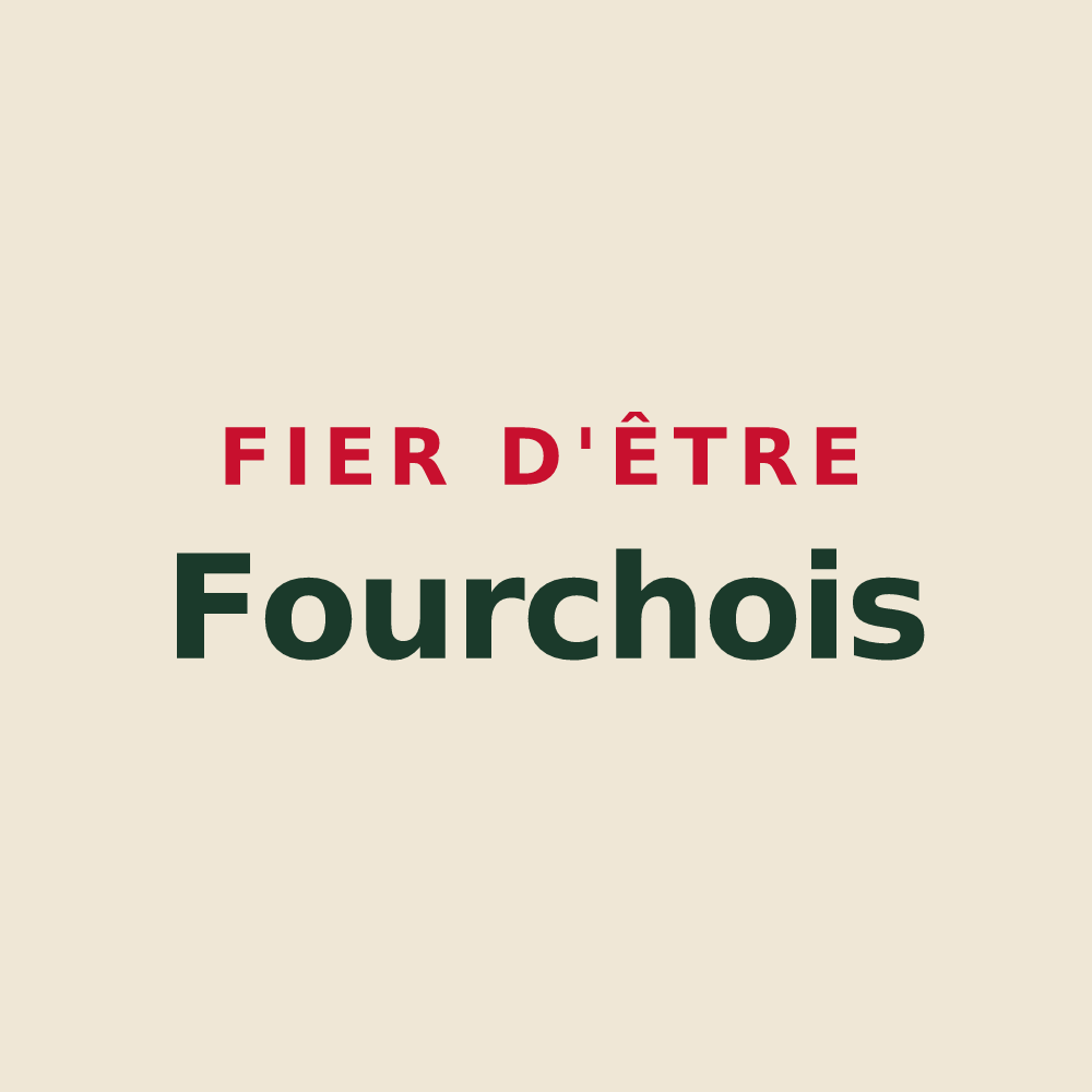 Tote bag « Fier d'être Fourchois » — design pour Fontaine-Fourches