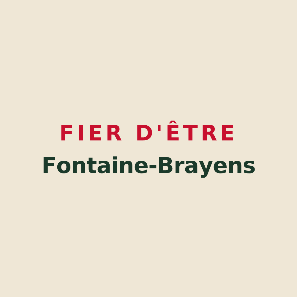 Tote bag « Fier d'être Fontaine-Brayens » — design pour Fontaine-le-Pin