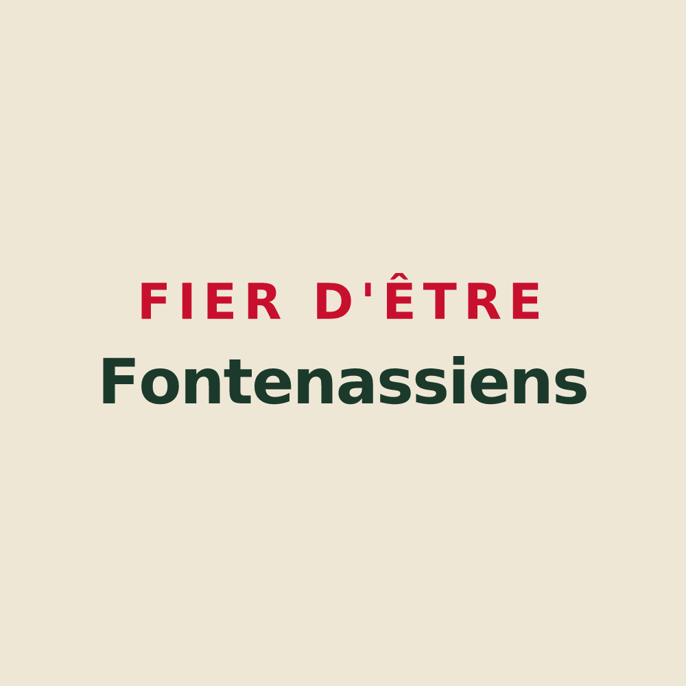 Tote bag « Fier d'être Fontenassiens » — design pour Fontenay-le-Pesnel