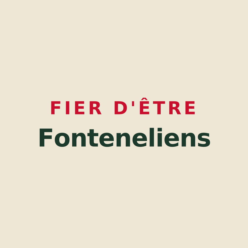 Tote bag « Fier d'être Fonteneliens » — design pour Fontenelle-Montby