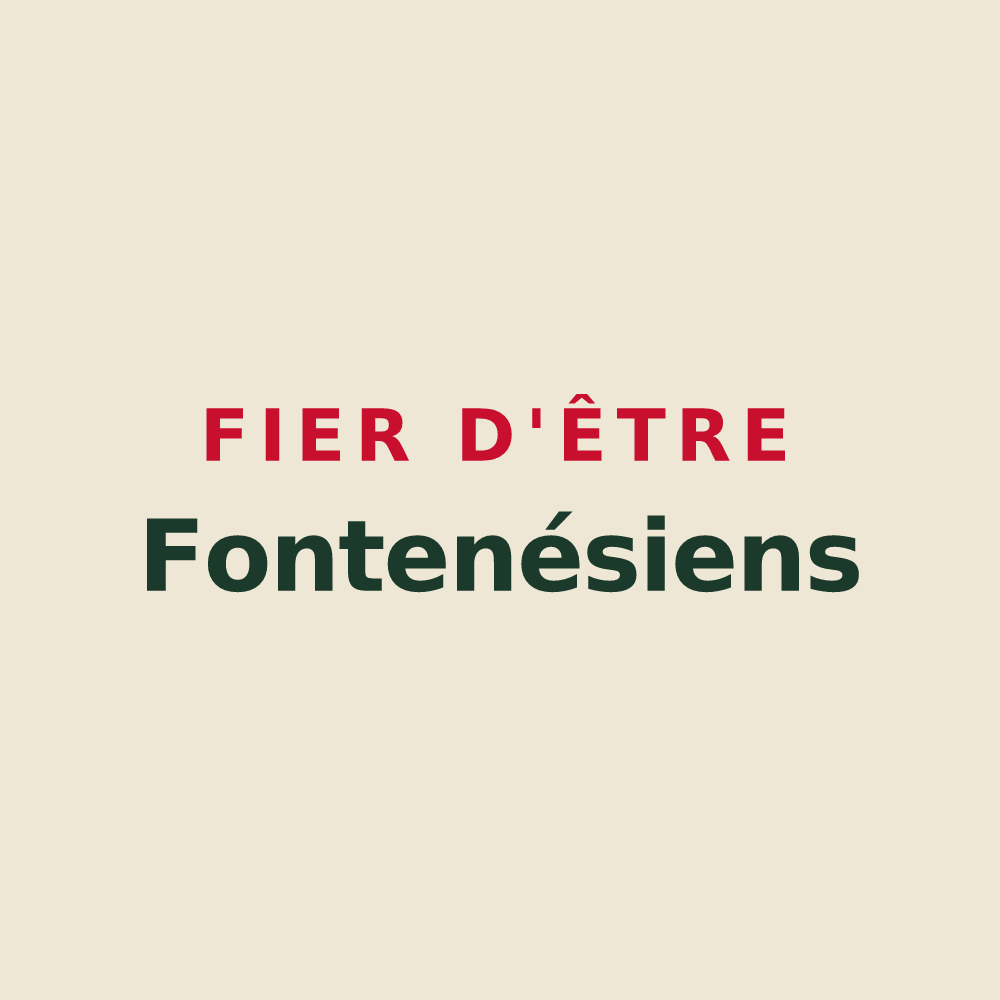 Tote bag « Fier d'être Fontenésiens » — design pour Fontenet