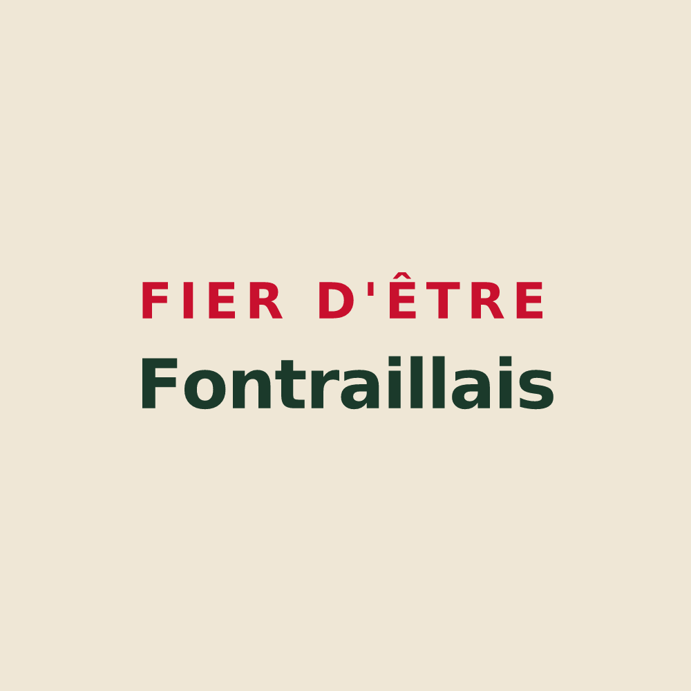 Tote bag « Fier d'être Fontraillais » — design pour Fontrailles