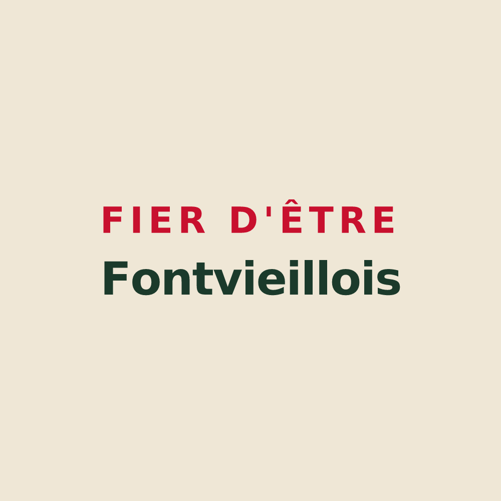 Tote bag « Fier d'être Fontvieillois » — design pour Fontvieille