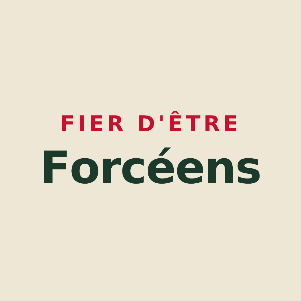Tote bag « Fier d'être Forcéens » — design pour Forcé