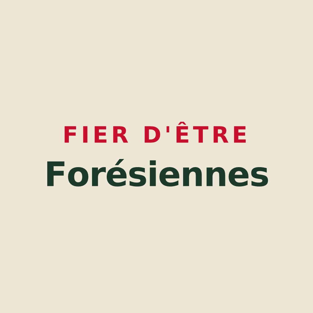 Tote bag « Fier d'être Forésiennes » — design pour Forest-en-Cambrésis