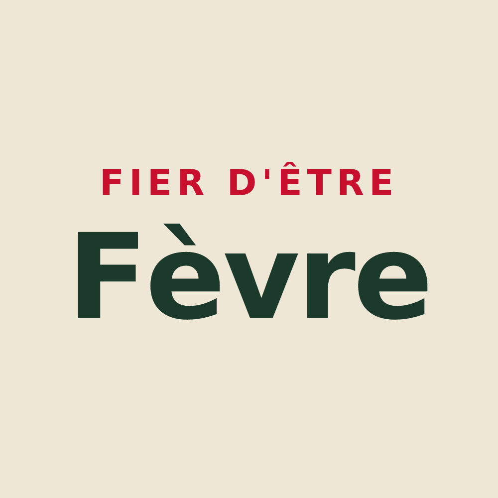 Tote bag « Fier d'être Fèvre » — design pour Forges-la-Forêt
