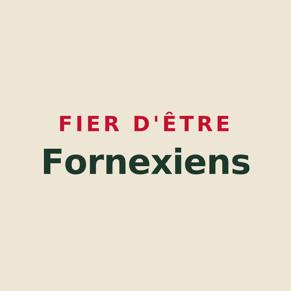 Tote bag « Fier d'être Fornexiens » — design pour Fornex