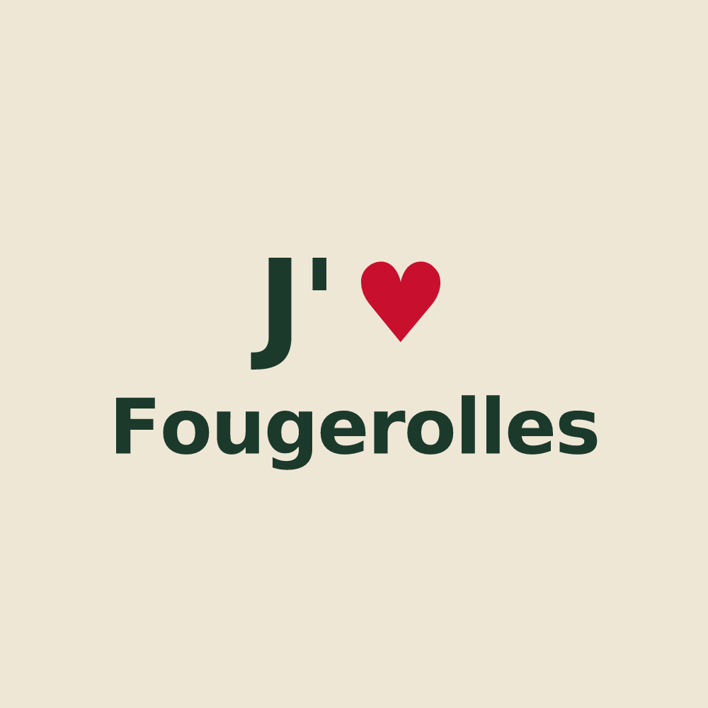 Tote bag personnalisé Fougerolles — design J'aime Fougerolles