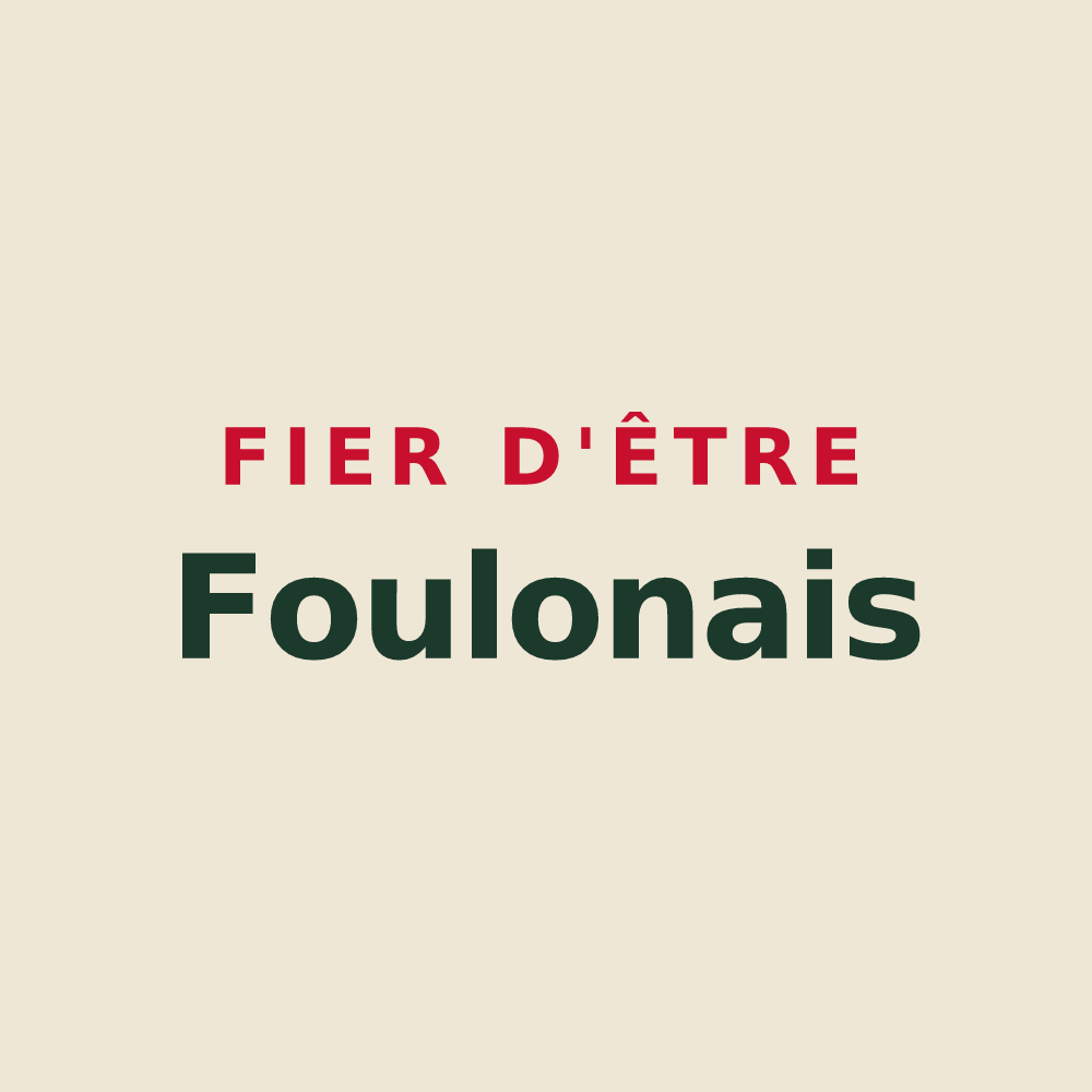 Tote bag « Fier d'être Foulonais » — design pour Foulognes