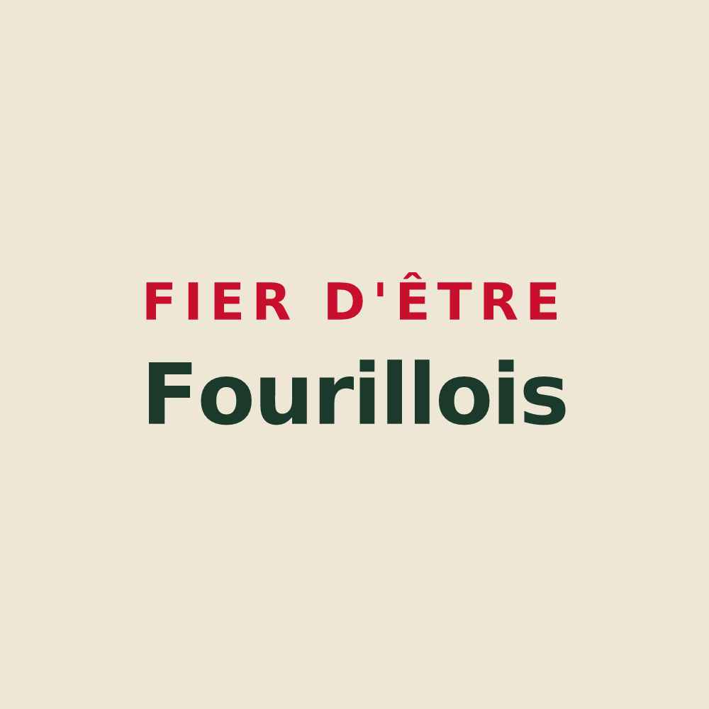 Tote bag « Fier d'être Fourillois » — design pour Fourilles