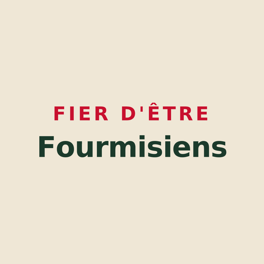 Tote bag « Fier d'être Fourmisiens » — design pour Fourmies