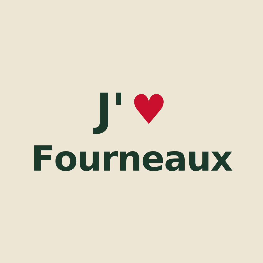 Tote bag personnalisé Fourneaux — design J'aime Fourneaux