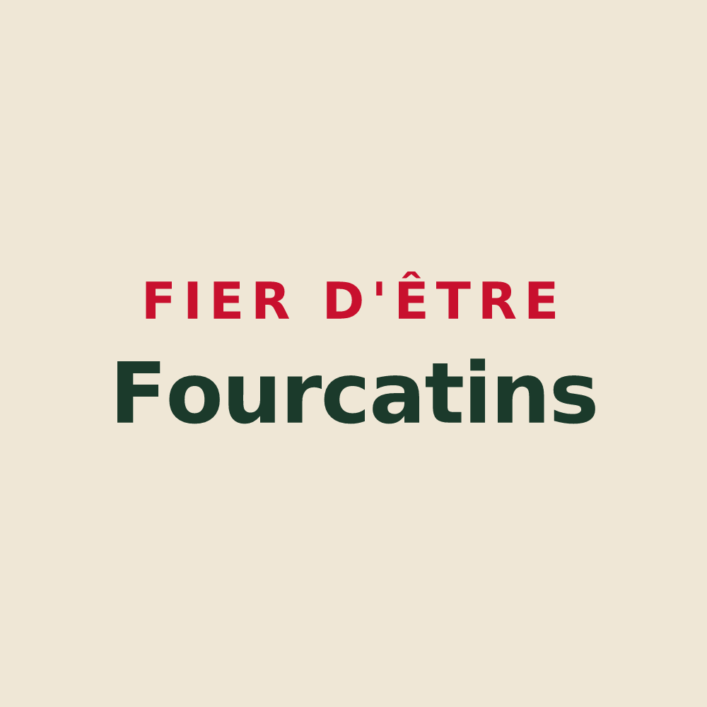 Tote bag « Fier d'être Fourcatins » — design pour Fourques