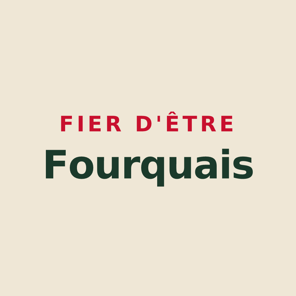 Tote bag « Fier d'être Fourquais » — design pour Fourques-sur-Garonne