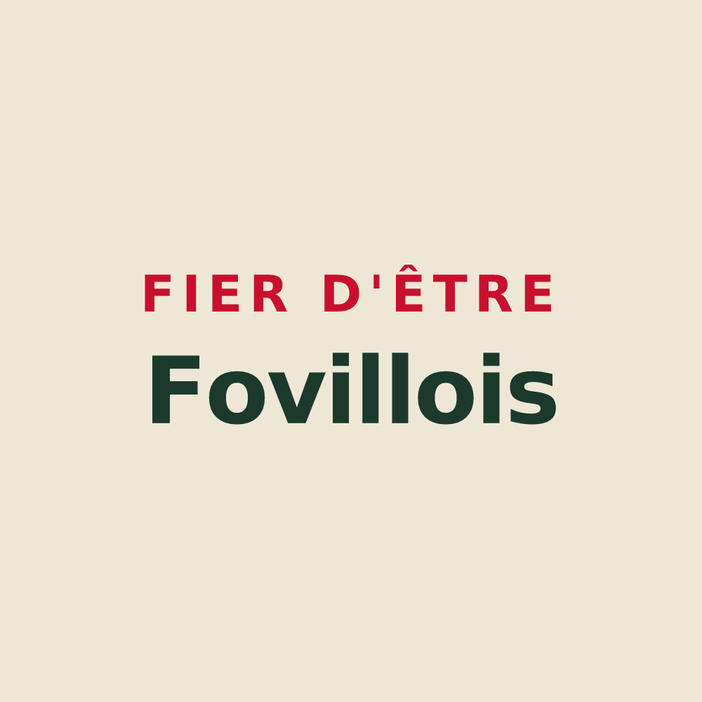 Tote bag « Fier d'être Fovillois » — design pour Foville