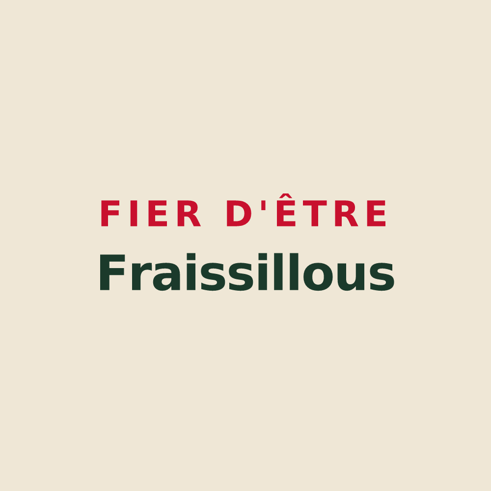 Tote bag « Fier d'être Fraissillous » — design pour Fraisses