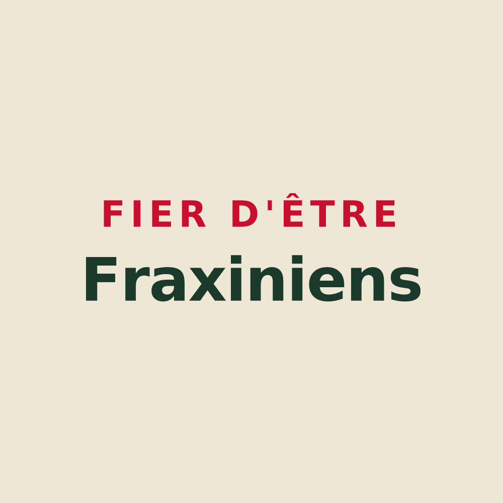 Tote bag « Fier d'être Fraxiniens » — design pour Fraize
