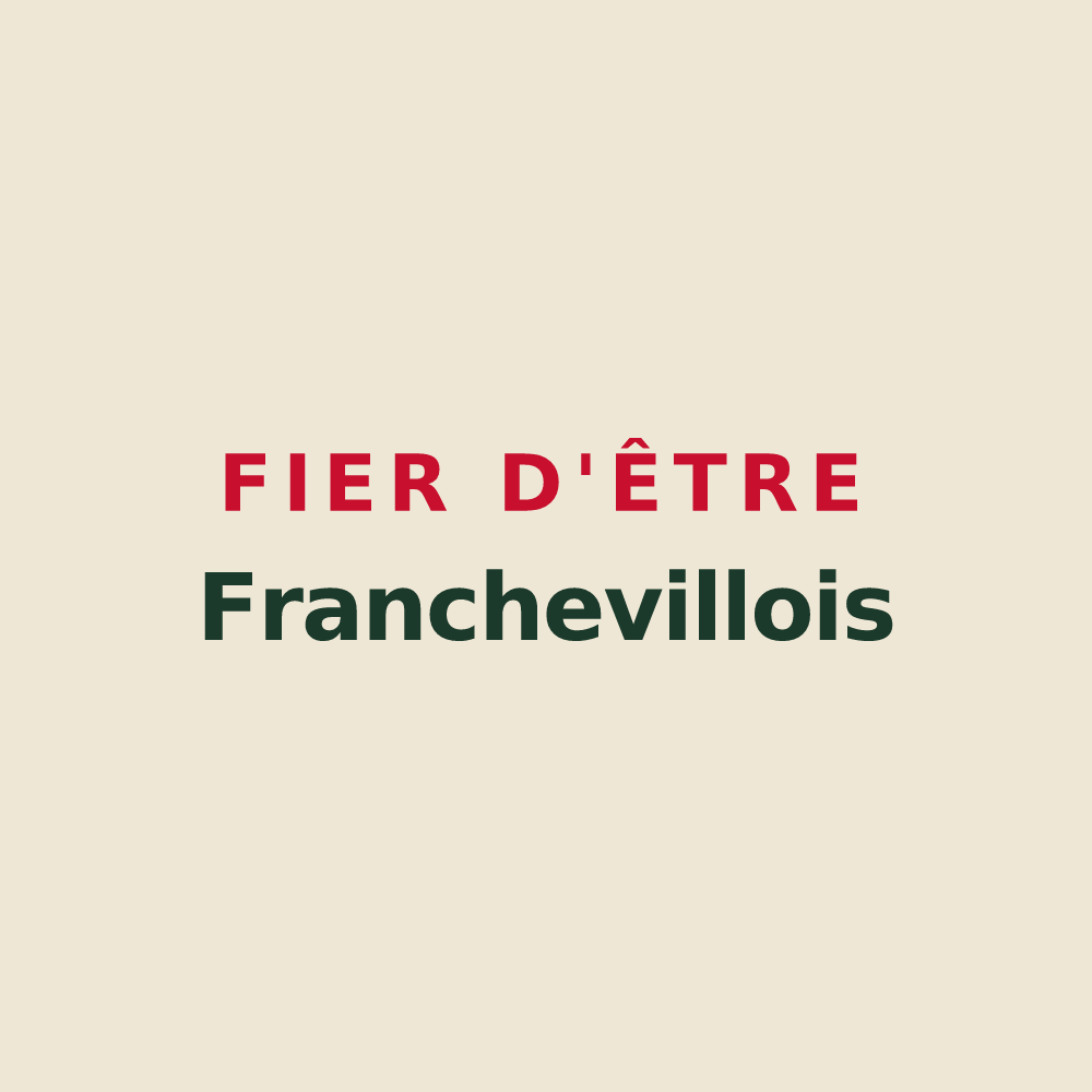 Tote bag « Fier d'être Franchevillois » — design pour Francheville