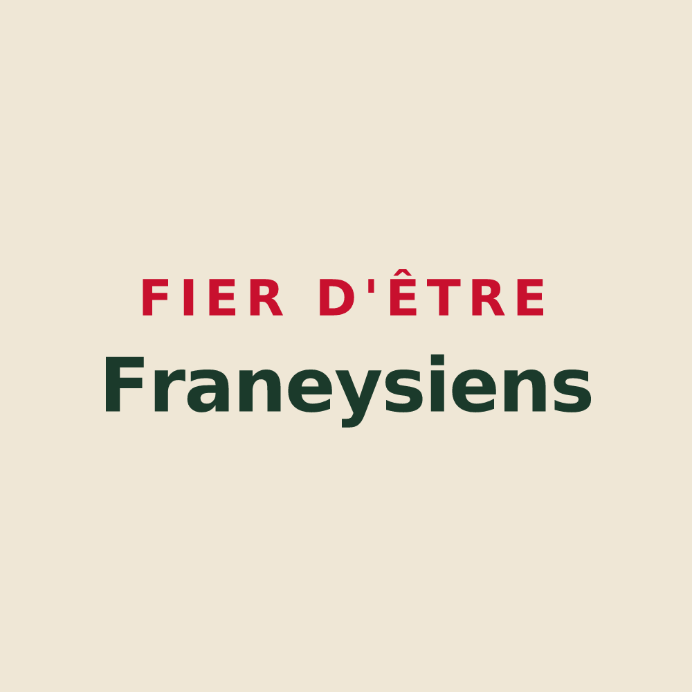 Tote bag « Fier d'être Franeysiens » — design pour Franey