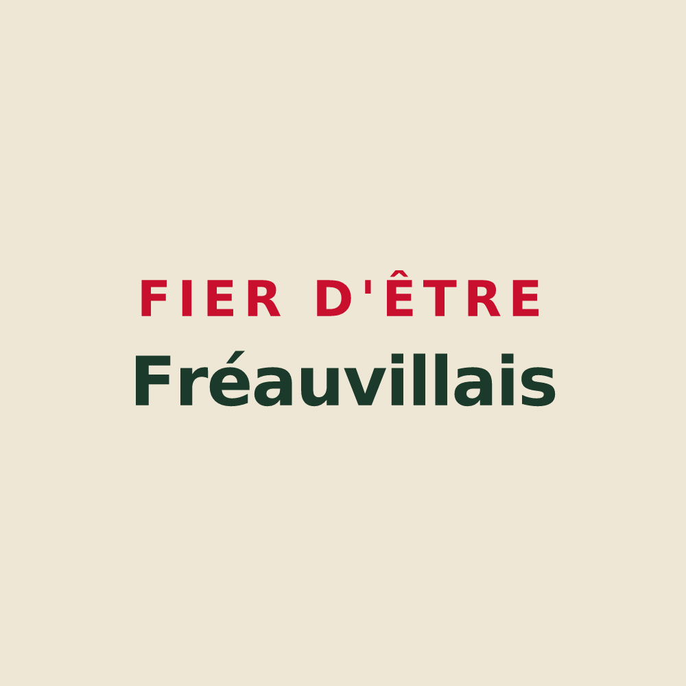 Tote bag « Fier d'être Fréauvillais » — design pour Fréauville