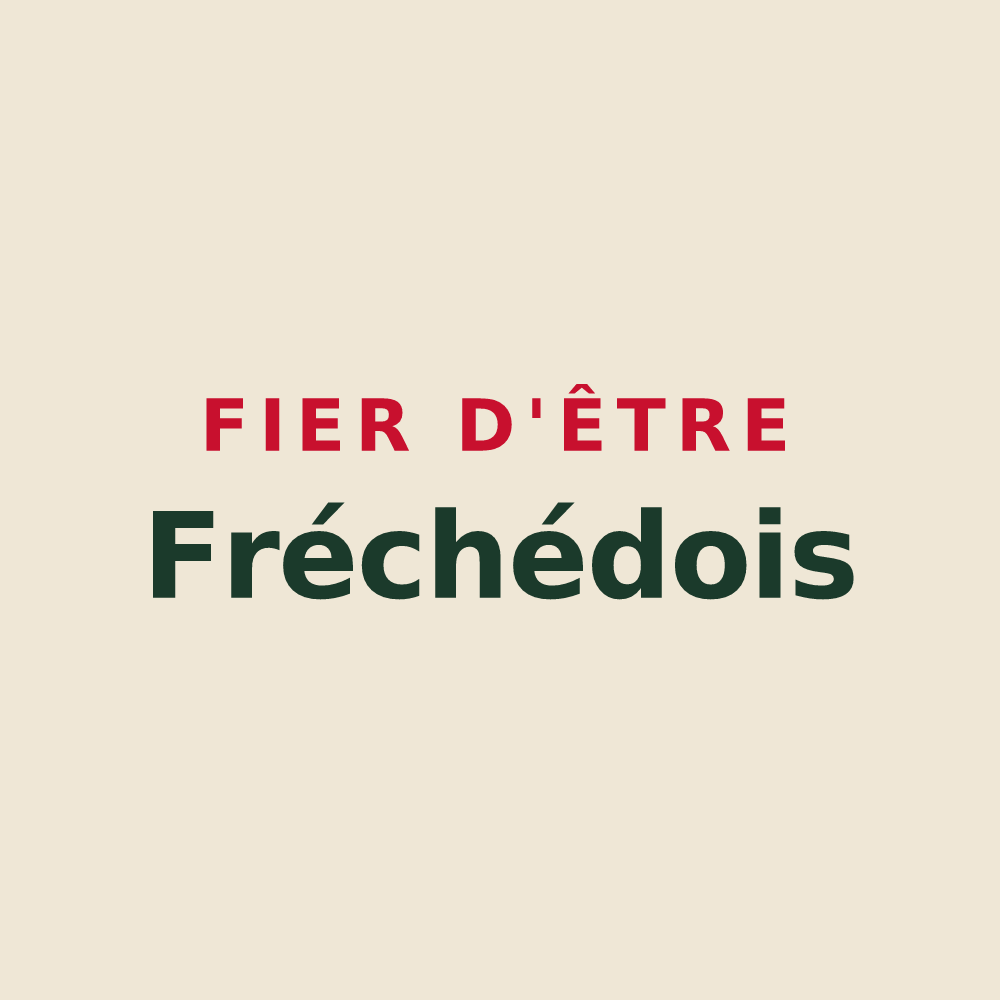 Tote bag « Fier d'être Fréchédois » — design pour Fréchède