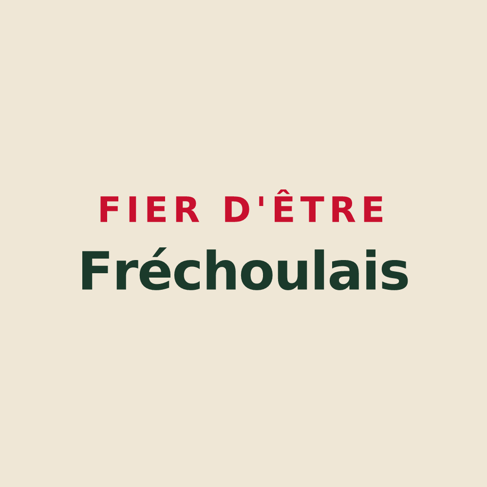 Tote bag « Fier d'être Fréchoulais » — design pour Fréchou