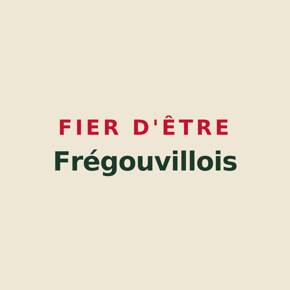 Tote bag « Fier d'être Frégouvillois » — design pour Frégouville