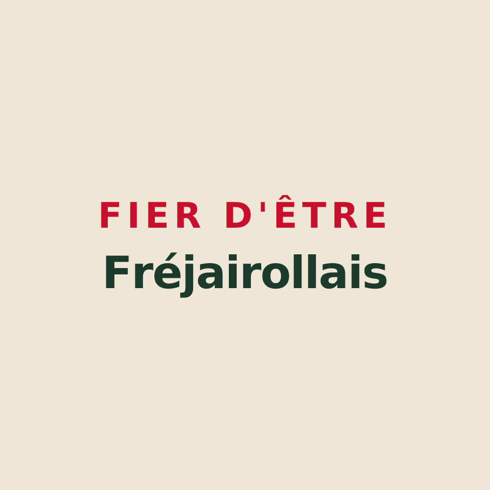 Tote bag « Fier d'être Fréjairollais » — design pour Fréjairolles
