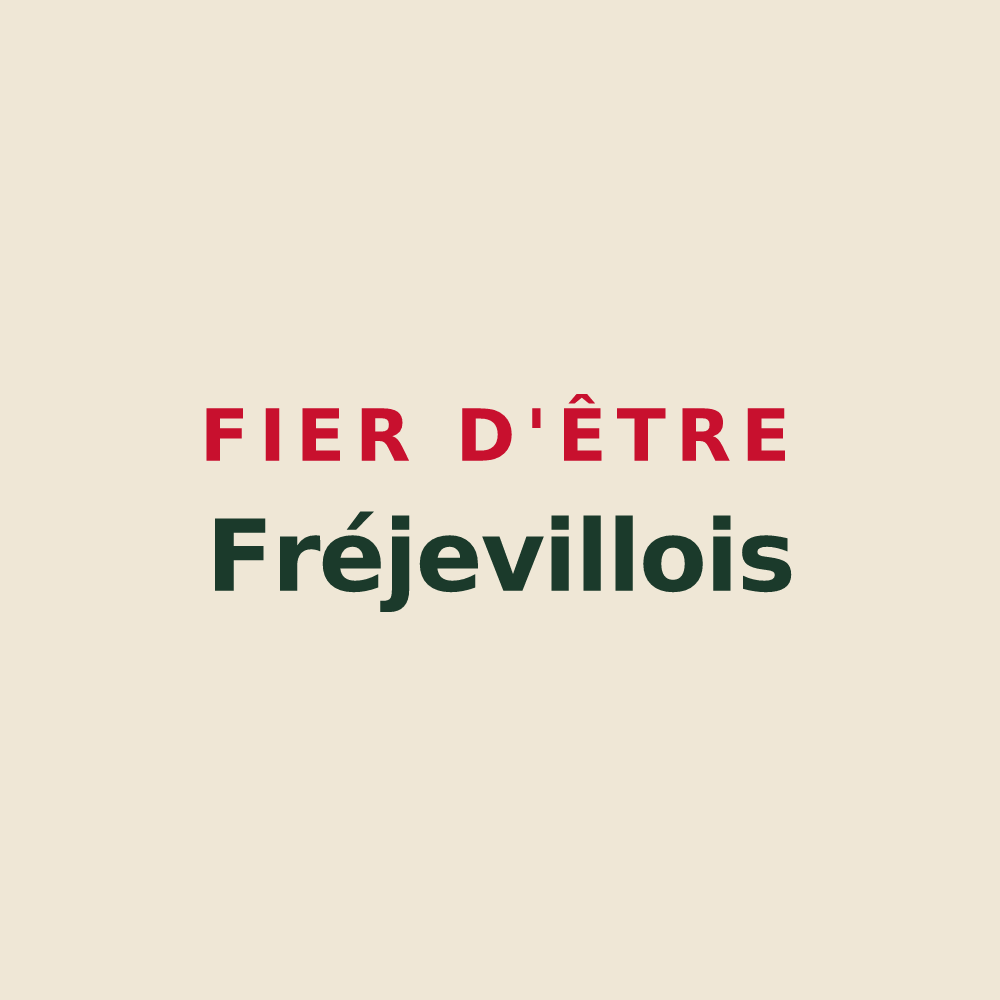 Tote bag « Fier d'être Fréjevillois » — design pour Fréjeville