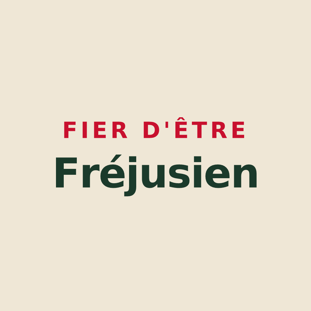 Tote bag « Fier d'être Fréjusien » — design pour Fréjus