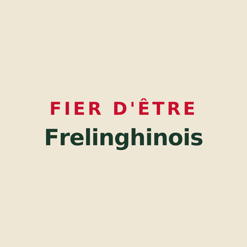 Tote bag « Fier d'être Frelinghinois » — design pour Frelinghien