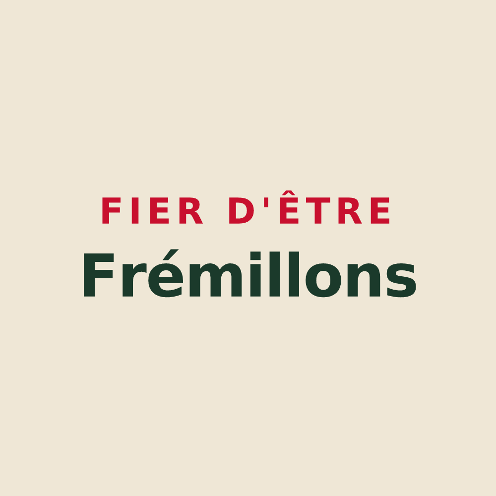 Tote bag « Fier d'être Frémillons » — design pour Frémainville