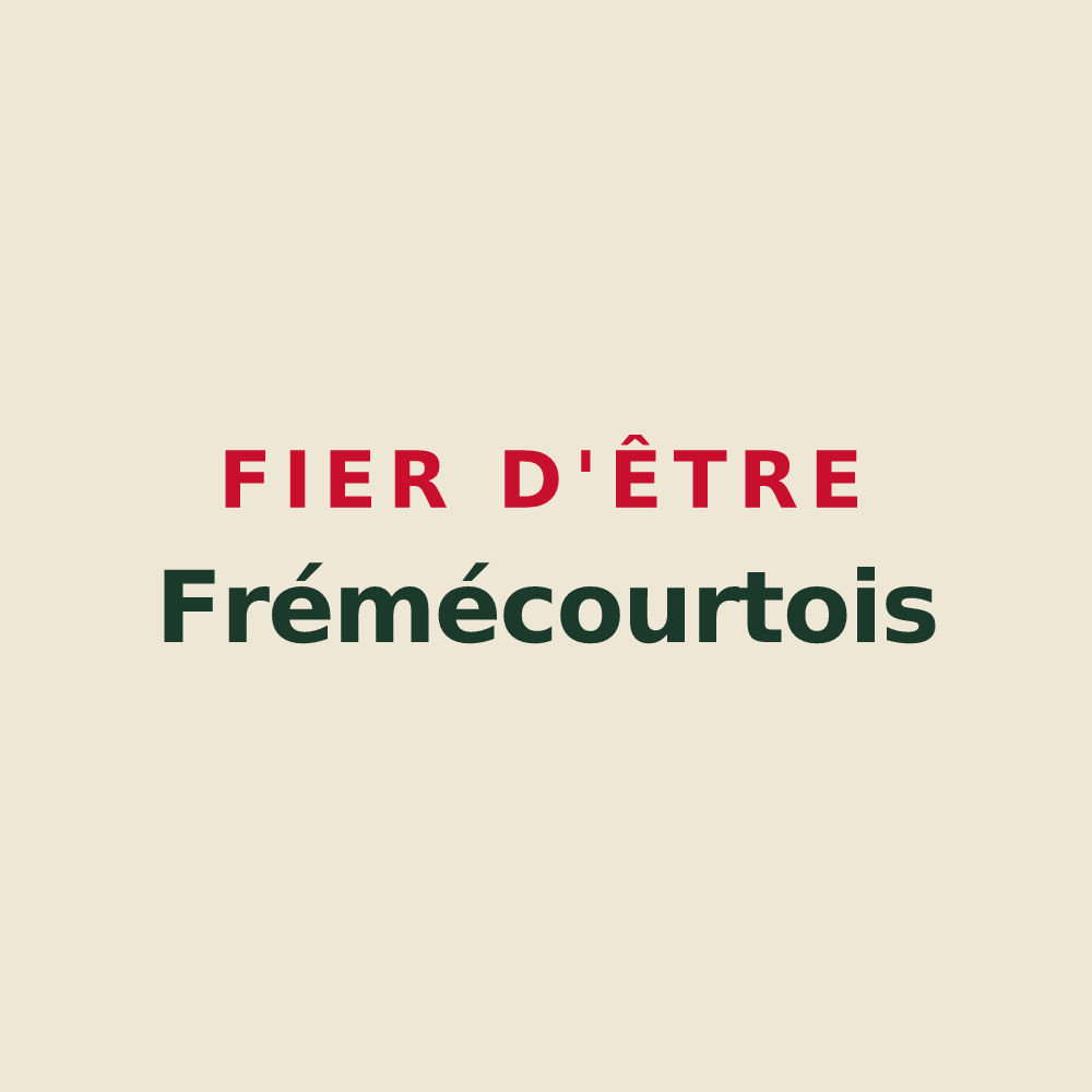 Tote bag « Fier d'être Frémécourtois » — design pour Frémécourt