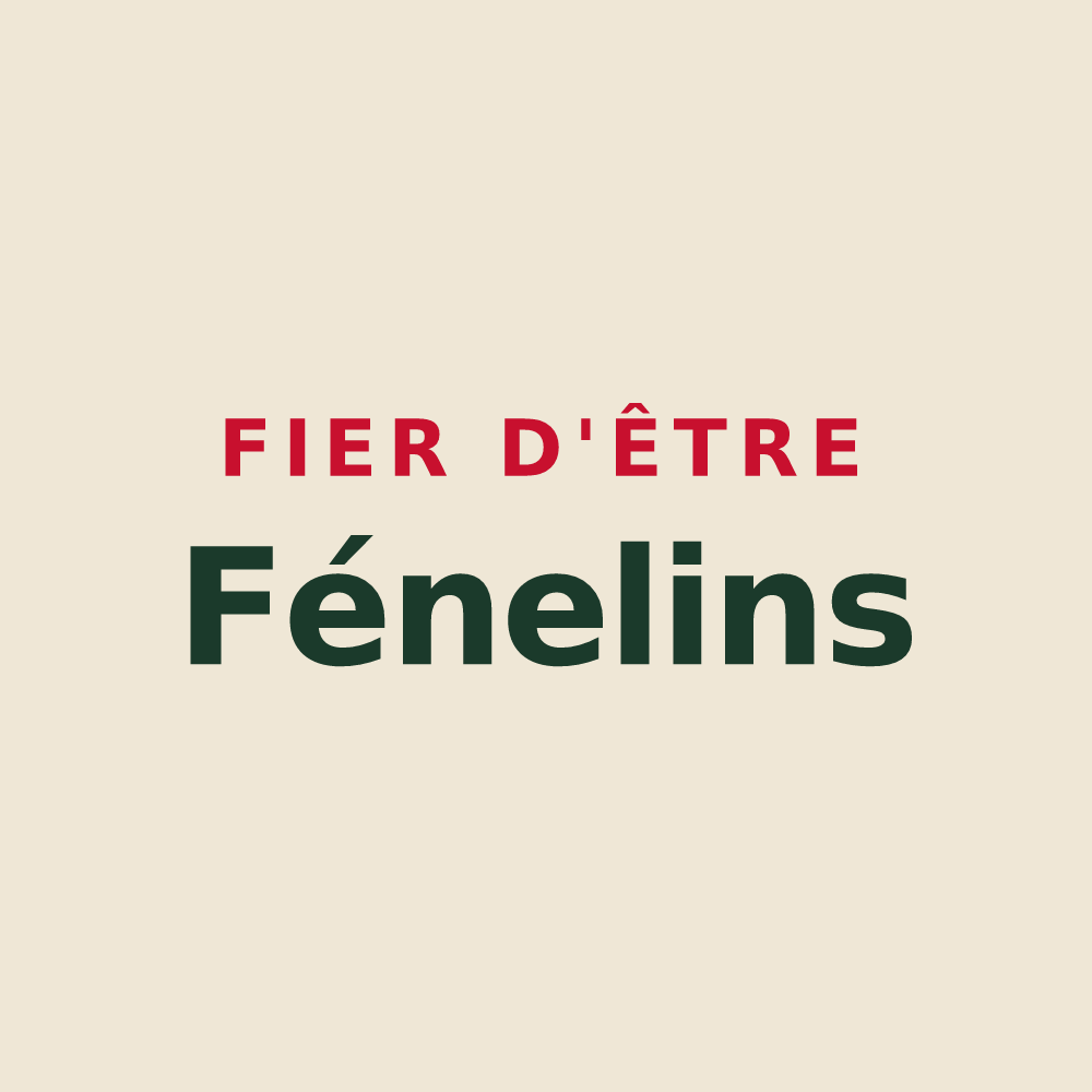 Tote bag « Fier d'être Fénelins » — design pour Freney