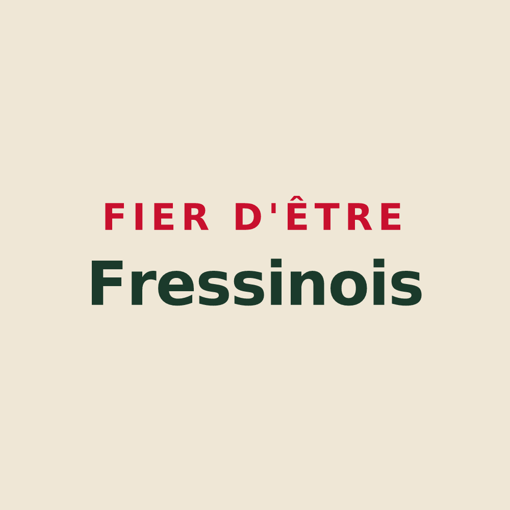 Tote bag « Fier d'être Fressinois » — design pour Fressain