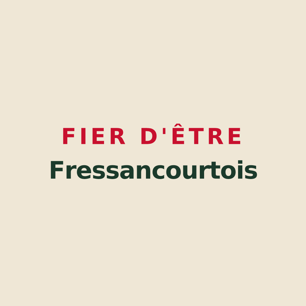 Tote bag « Fier d'être Fressancourtois » — design pour Fressancourt