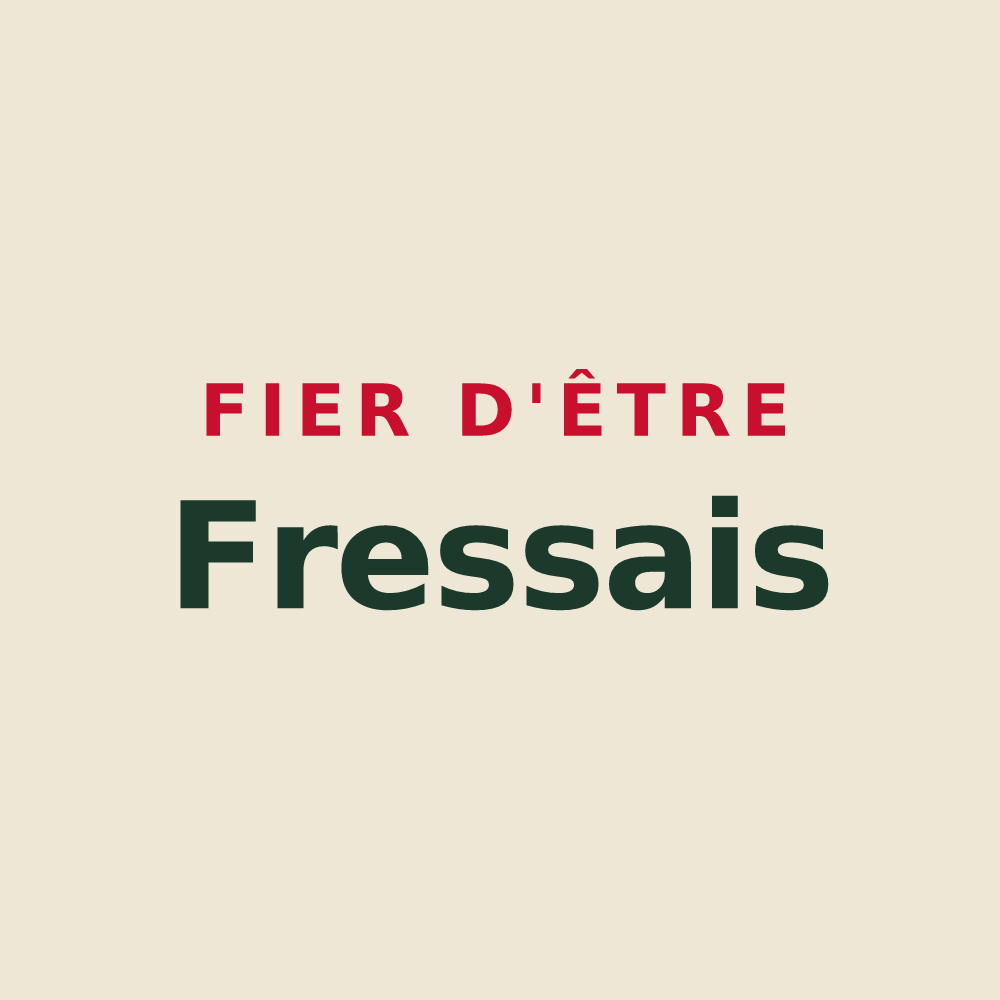 Tote bag « Fier d'être Fressais » — design pour Fresse
